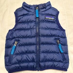 Patagonia Baby Down Sweater Vest 3-6 month